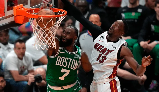 Boston Celtics venció a los Miami Heat en el game 5 y siguen con vida en la serie. Foto: AZ Central