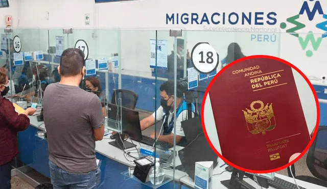 Migraciones indicó que el pasaporte inhabilitado no impide que la persona pueda viajar. Foto: composición LR/el Popular