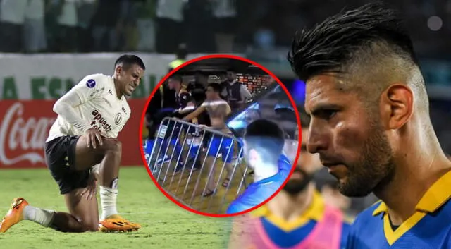 Universitario de Deportes tuvo un incidente muy similar al del Boca Juniors de Carlos Zambrano en el 2021. Foto: composición LR/AFP