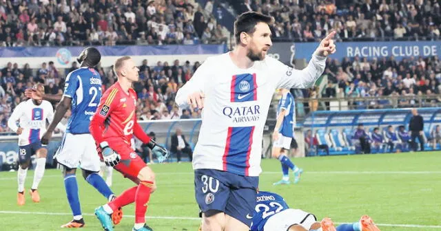 Cifras. Lionel Messi registra 16 goles en 31 partidos disputados por la presente Ligue 1. Foto: difusión