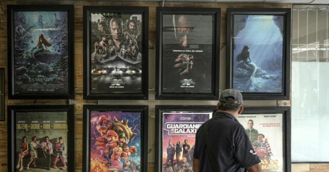 Se viene un mes de estrenos de blockbusters que reducirán la oferta en los cines.  Foto: John Reyes