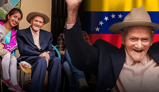 Nicolás Maduro se unió a las celebraciones y expresó su aprecio al hombre más longevo del mundo. Foto: EFE