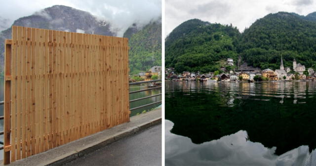 Se puede llegar a Hallstatt, mediante permiso, con los trenes de Salzburgo o Viena. Foto: composición LR/AFP