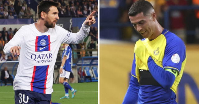 Lionel Messi y Cristiano Ronaldo se encuentran en los últimos años de sus carreras futbolísticas. Foto: composición EFE/AFP