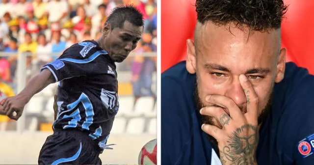 Tenchy Ugaz y Neymar coincidieron en la Copa Libertadores del 2012. Foto: composición GLR