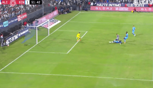 Bryan Reyna marcó su tercer gol con Alianza Lima. Foto: Liga 1