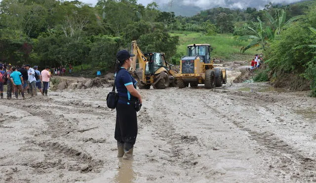 Zona norte de Amazonas, han soportado fuertes precipitaciones. Foto: cortesía