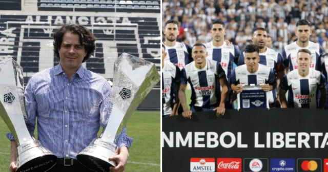 El presidente del Fondo Blanquiazul se refirió a la participación de Alianza en la Libertadores. Foto: composición LR/Luis Jiménez