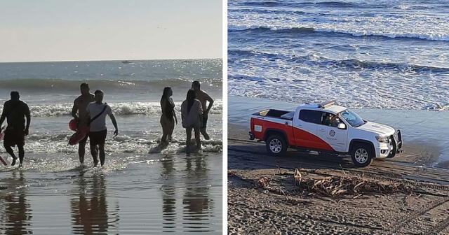 Madre e hijo perdieron la vida en playa de Ponce, ubicada en la ciudad de Culiacán, estado de Sinaloa. Foto: composición LR/@JesusBillM/@DigitalNewsQR/Twitter
