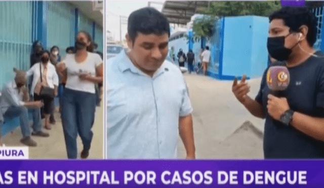 Periodista se quiebra por muerte de menor de 14 años en Piura. Foto: captura de video/Latina Noticias