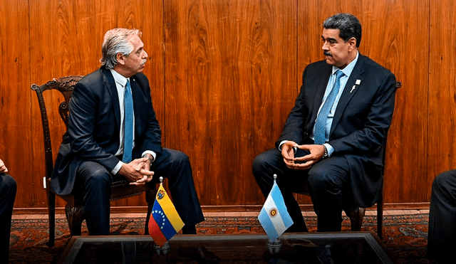 Fernández le pidió a Maduro que Venezuela regrese a los organismos internacionales. Foto: @alferdez/captura