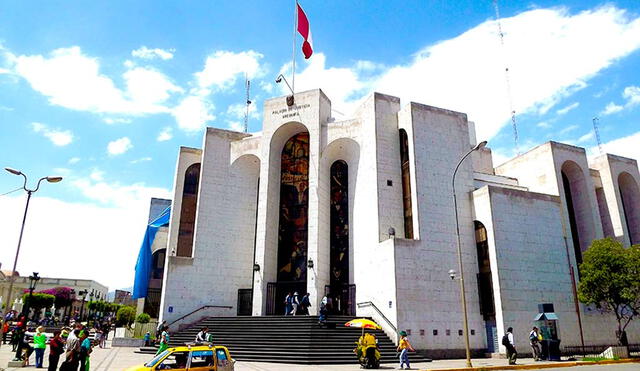 Sede del Poder Judicial en Arequipa. Foto: PJ