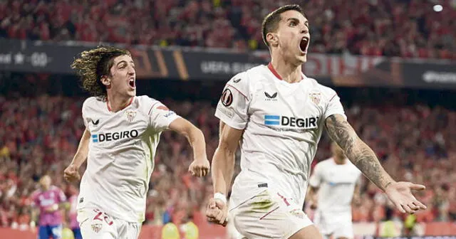 Redondo. Sevilla ganó todas sus finales en la Europa League. Foto: difusión