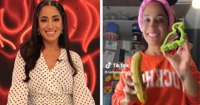 Nelly Rossinelli tiene una gran audiencia en redes sociales donde enseña como hacer loncheras saludables para los más pequeños de casa. Foto: Composición La República/El gran chef famosos/Instagram/Nelly Rossinelli/TikTok