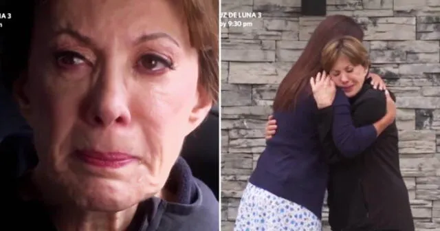 'Charo' consoló a Francesca en su momento más duro en "Al fondo hay sitio". Foto: composición LR/captura de América TV - Video: América TV