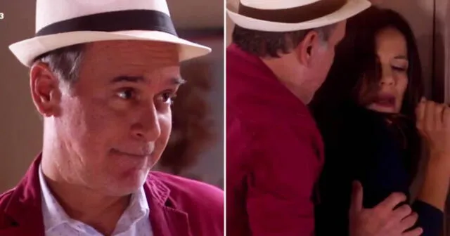 'Charo' pasó un momento bochornoso con Koki, del que luego se arrepintió en "Al fondo hay sitio". Foto: composición LR/captura de América TV - Video: América TV