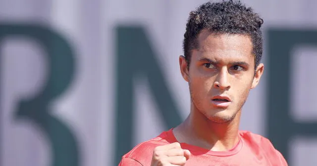 Hambre de gloria. Juan Pablo Varillas aseguró su regreso al top 80 después de Roland Garros. Foto: EFE