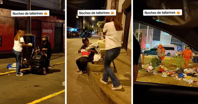 La mujer buscaba incentivar a que más personas se sumen a hacer acciones como estas. Foto: composición LR/capturas de TikTok /@Tomaccion