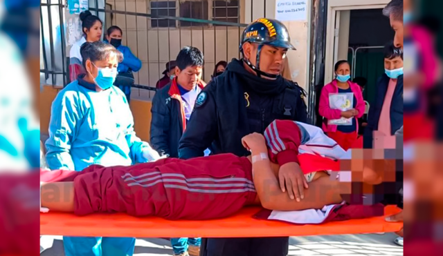 Escolar es atropellada y abandonada por conductor. Foto: Infolibre Ayacucho