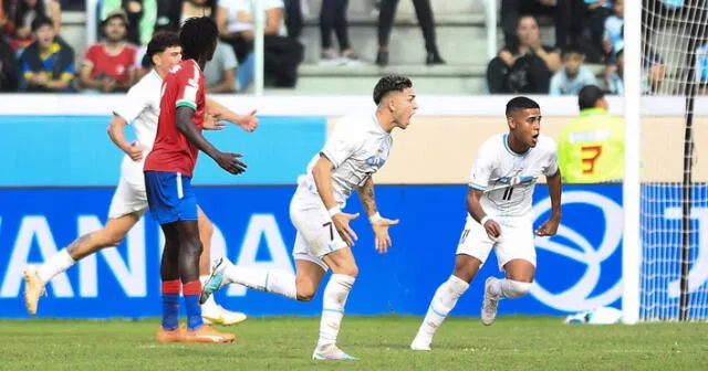 Uruguay derrotó a Gambia y avanzó a la siguiente fase del Mundial Sub-20. Foto: Copa Mundial FIFA
