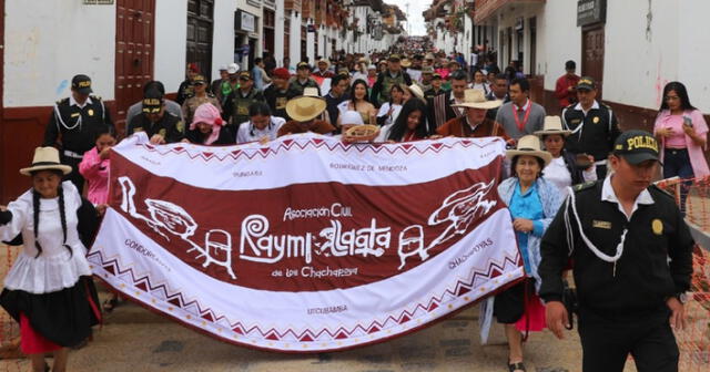 La festividad se desarrolla en Chachapoyas. Foto: Andina