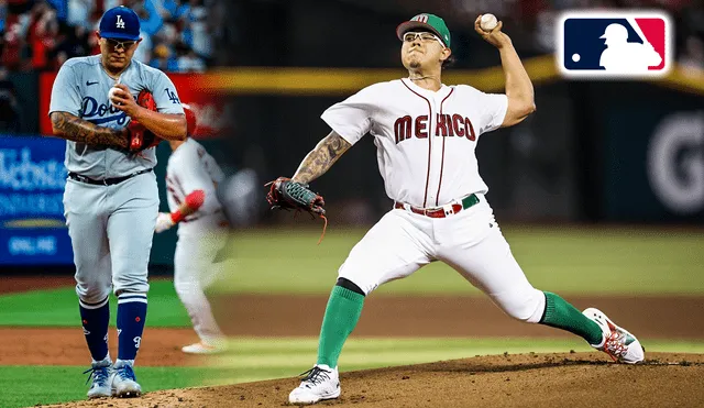 Julio Urías no tiene acción con Los Ángeles Dodgers desde el 18 de mayo. ¿Cuándo volvería a lanzar? Foto: composición LR/AFP/MLB