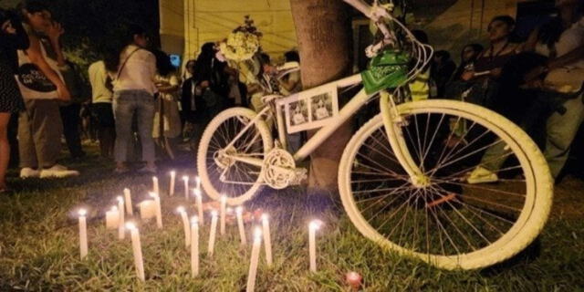 La joven ciclista Cecilia Melgar falleció debido a la imprudencia de Marco Perdomo Pérez. Foto: La República