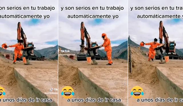 Divertida escena tiene miles de reproducciones en TikTok. Foto: carlosbaquerizo21/Tiktok - Video: carlosbaquerizo21