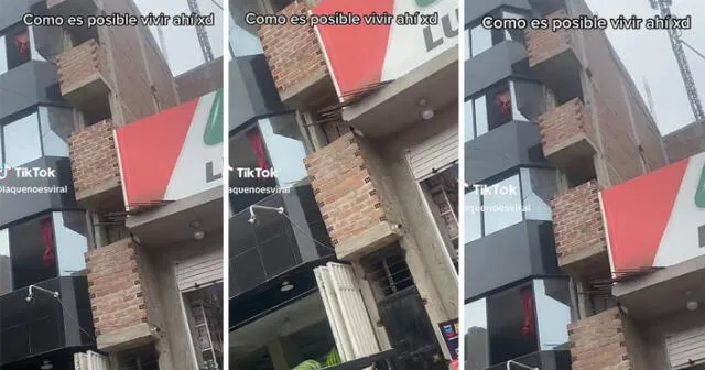 La construcción desató una serie de comentarios en la plataforma china y llegó a más de 5 millones de usuarios. Foto: captura TikTok/@laquenoesviral