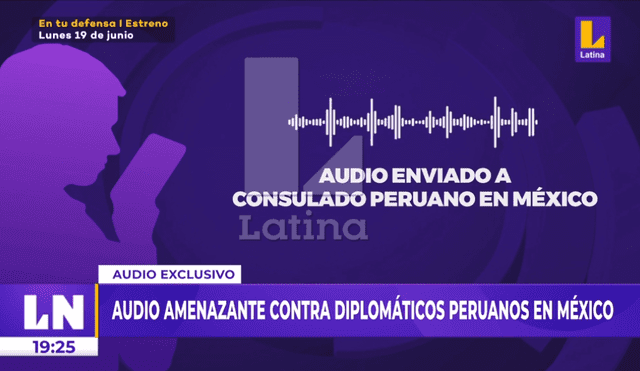 Ministra Ana Cecilia Gervasi ya tomó conocimiento de amenazas contra diplomáticos peruanos. Foto: captura de Latina