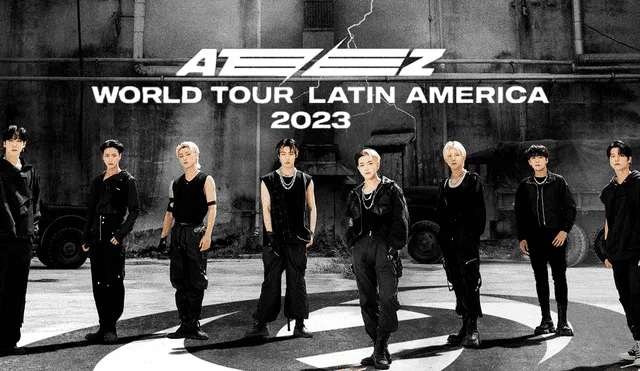 El grupo k-pop ATEEZ presenta fechas de conciertos en Latinoamérica. Foto: composición LR/Twitter @ATEEZofficial