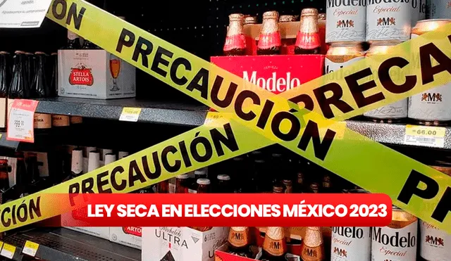 Los municipios mexicanos prohibirán la venta de bebidas alcohólicas por las elecciones Edomex y Coahuila. Foto: El Tiempo