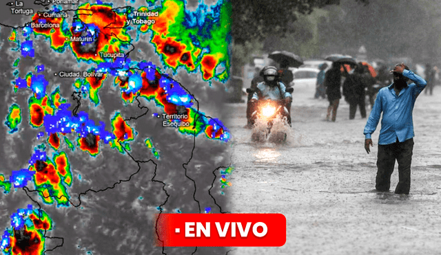 Onda Tropical en Venezuela HOY: revisa el más reciente pronóstico del Inameh. Foto: composición LR/Inameh/El Nacional.