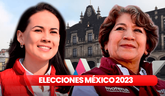 Edomex, el estado más poblado de México, tendrá a su primera gobernadora. Foto: composición LR/TV Azteca - Video: @INEMexico / Twitter