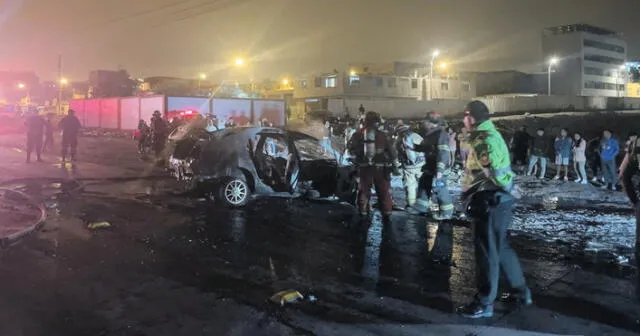 Fatal. Uno de los ladrones pereció en el lugar del accidente. El otro falleció en un hospital. Foto: difusión