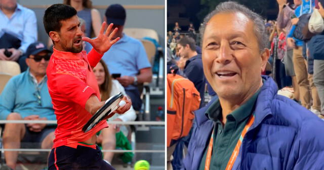Pablo Varillas se mostró feliz por el triunfo de su hijo que le permitirá jugar contra Novak Djokovic. Foto: composición LR/captura/El Fuera de Lista - Video: El Fuera de Lista