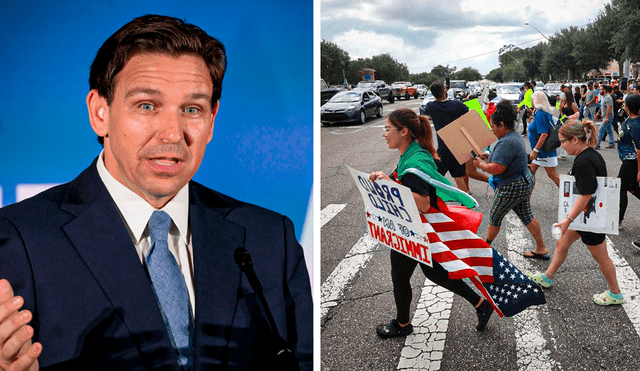 La polémica medida ha generado descontento entre los inmigrantes en Florida. Foto: composición LR/EFE/Orlando Sentinel