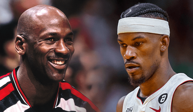 Jimmy Butler no conoce a su padre y los fanáticos de la NBA dicen que Jordan sería el progenitor. Foto: Composición LR/AFP