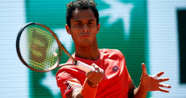 Juan Pablo Varillas cumplió en Roland Garros 2023 su mejor actuación en un Grand Slam. Foto: EFE