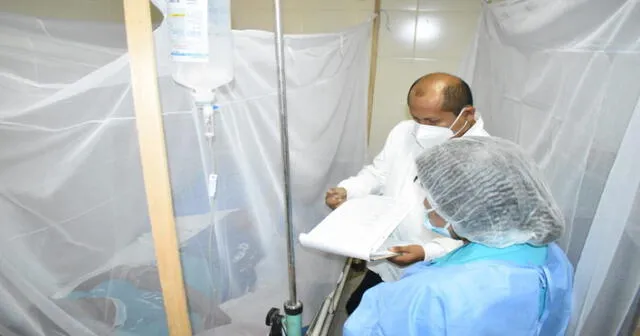 Los casos de dengue ha puesto en jaque el sistema hospitalario en Piura. Foto: La República