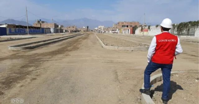 Ejecutan trabajos distintos a expediente técnico. Foto: Contraloría