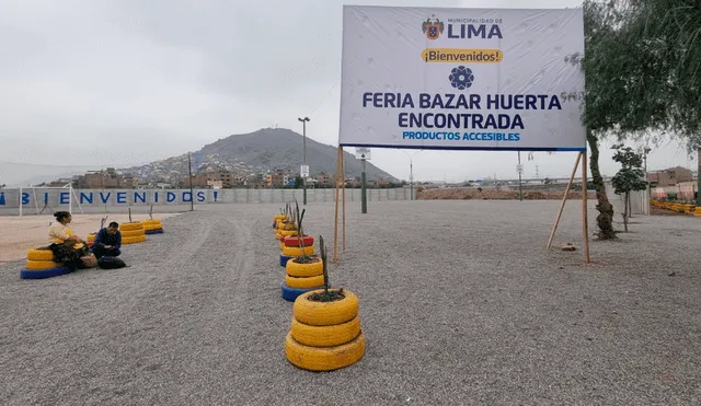 Los vendedores de Huerta Encontrada se mostraron preocupados por la inseguridad de la zona y la falta de clientes debido a la poca accesibilidad. Foto: Rosario Rojas - La República