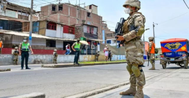 Alcalde de SJL pide intervención de las Fuerzas Armadas para combatir la delincuencia. Foto: Andina