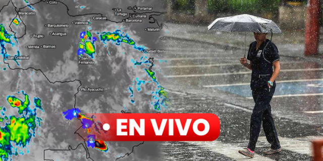 Onda Tropical en Venezuela HOY: revisa el más reciente pronóstico del Inameh. Foto: composición LR/ Inameh/ El Nacional