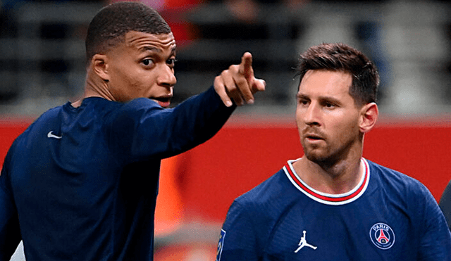 Lionel Messi y Kylian Mbappé se enfrentaron en la final del Mundial Qatar 2022. Foto: AFP - Video: PSG