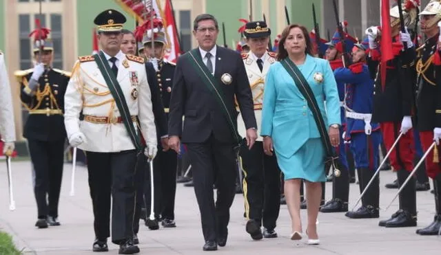 Gomez de la Torre estuvo con Dina Boluarte en ceremonia por el Día de la Respuesta