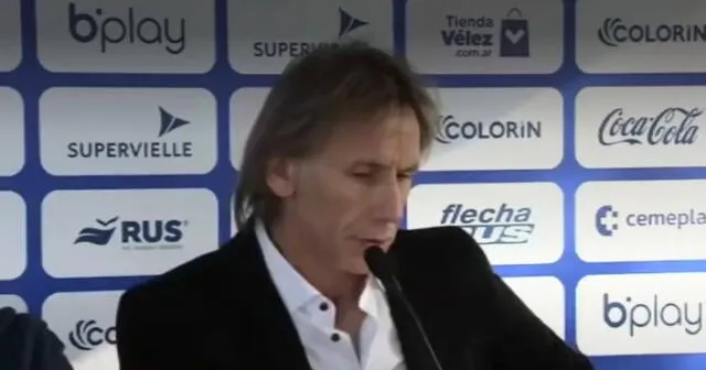 Ricardo Gareca fue anunciado como entrenador de Vélez el 8 de marzo. Foto: captura ESPN
