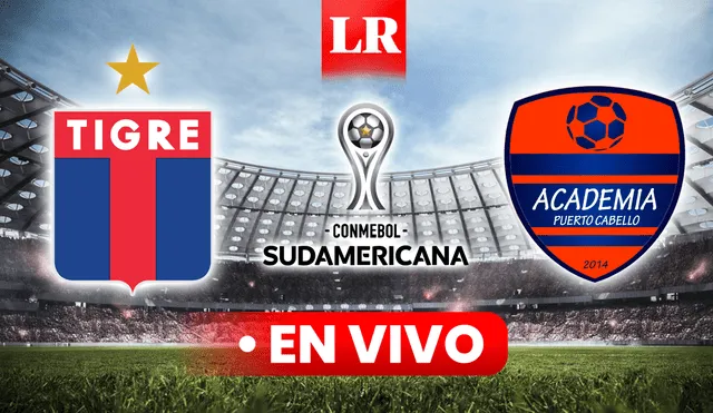 No te pierdas del partido EN VIVO entre Tigre vs. Puerto Cabello HOY, 6 de junio, por la fase de grupos de la Copa Sudamericana. Foto: composición LR/Freepik/Conmebol