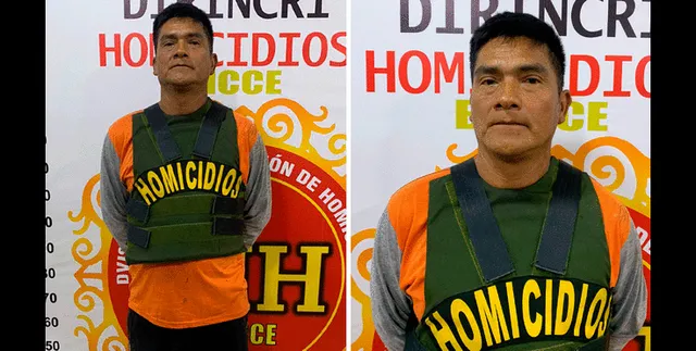 Sabino Esteban Galarreta tenía una orden de detención preliminar de 7 días por el delito de homicidio calificado. Foto: composición La República/PNP - Video: PNP