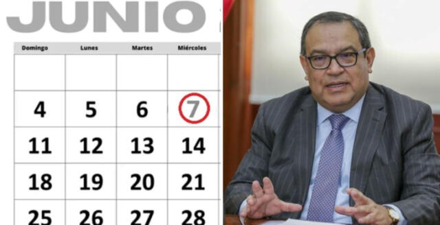 Hace algunos días, Alberto Otárola anunció que el Ejecutivo no declarará el 7 de junio como feriado nacional. Conoce sus razones y todos los detalles en la siguiente nota. Foto: composición LR/Andina